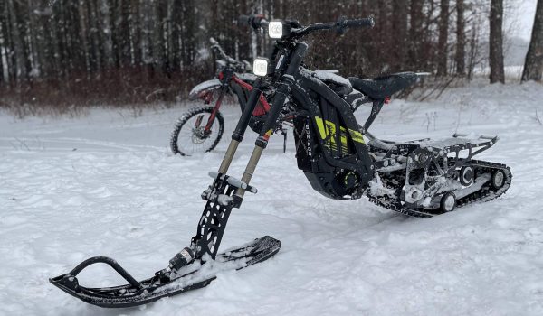 Всю зиму мы тестировали KIT SUR-RON SNOWBIKE